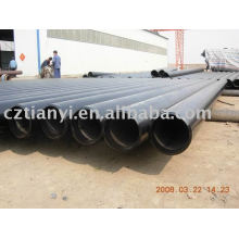 Large-diameter seamless pipe/pipe